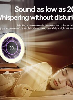 2025新款办桌宿风扇公室桌上静音制59457冷面小风扇壁挂式舍专用