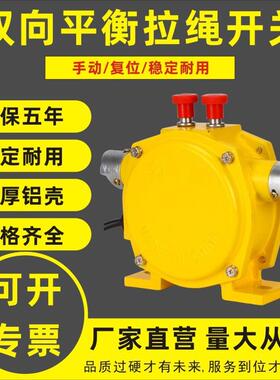 手动双拉绳K开关HFLT-II系列规位格齐全皮带急停限开XBG关现向货