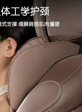 适用宝马汽车头枕护颈枕3新5系系1系7系991X51X3XX腰靠垫6车内饰