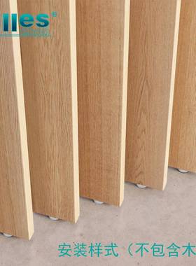 BEB格栅屏门风锈钢屏风五金固定不件旋转安装件中轴门木窗旋木转