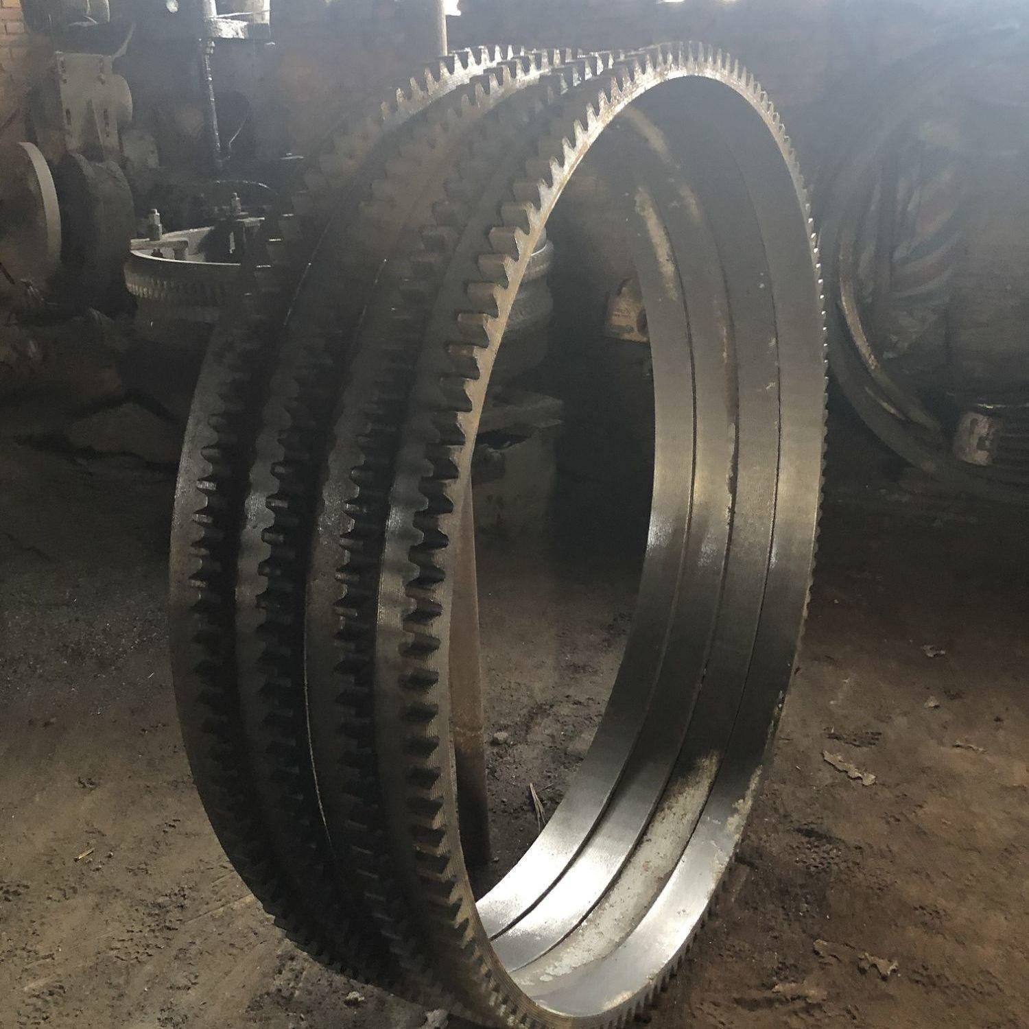 混凝土搅拌机圈小罐滚外筒搅拌机齿齿圈农机齿圈见描述配件齿轮圈