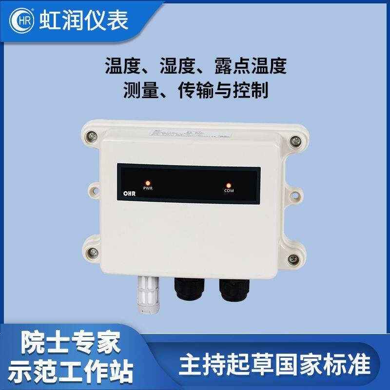 虹润一体温湿度变送器RS485工业智能温湿度露点控制仪传感器WS20图片