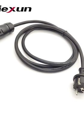 3*1.5mmH-7RNF逆变0器3芯欧规转BC01公母头橡接胶电源线IHK光伏专