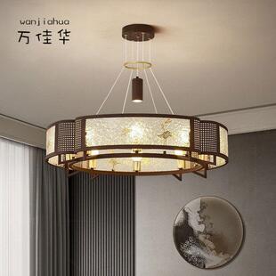 客灯厅吊灯宋式美学禅意367新款茶室吊厅全光谱护眼中厅古风餐大