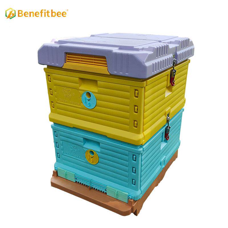 厂家直供款养蜂新意工具多功能塑料蜂箱朗式蜜蜂箱中蜂FDT蜂蜂箱