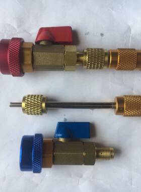 门拆卸汽车空调维修HYD---04五金工1具R34a免放雪种扳手钥匙芯冷