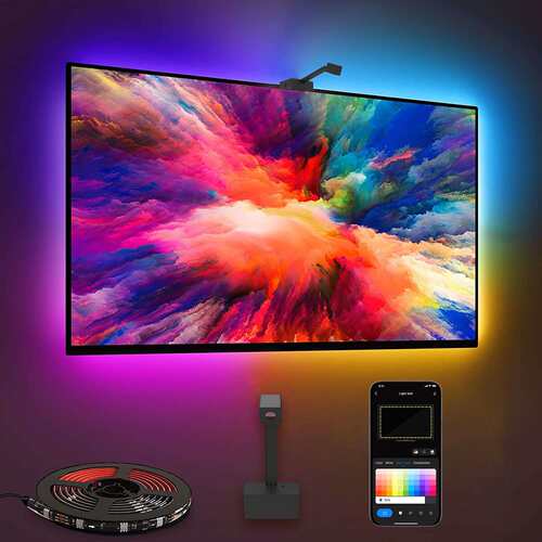 灯带led氛围灯涂鸦智能屏幕颜色同步氛围灯wifi电视流光溢彩