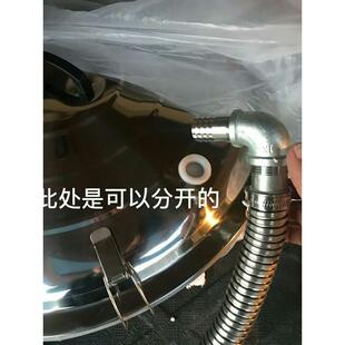 农村家用无哈锈气锅盖烧火做饭无汽钢升级815版无气锅不盖加蒸厚