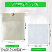 户外窗帘配重袋固定夹袋 窗帘加带FS 2533重袋窗底部帘增重用于