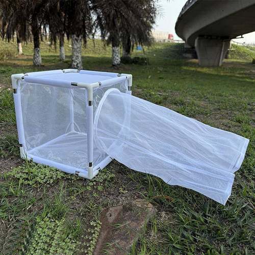 厂家自销拆卸不锈钢可支架网笼虫养观察笼昆孵化网20240410殖笼