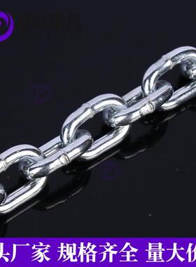 源头索工厂绿镀锌起重链条化护工栏QXE业链条焊接圆环狗链牛链具