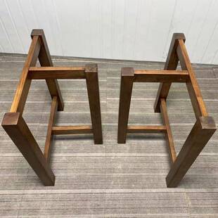 橡胶桌木实木腿无品牌/架脚大桌板桌子支腿桌子底座茶几腿餐桌腿