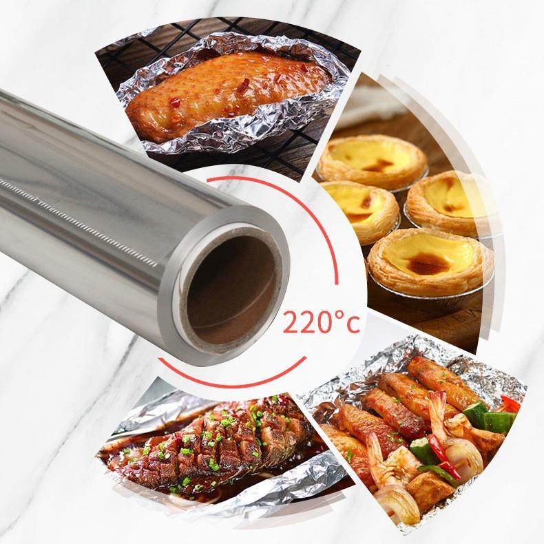 锡商用烧烤纸63大卷加1厚铝箔锡纸烤箱611、612家用纸包鱼1专用纸