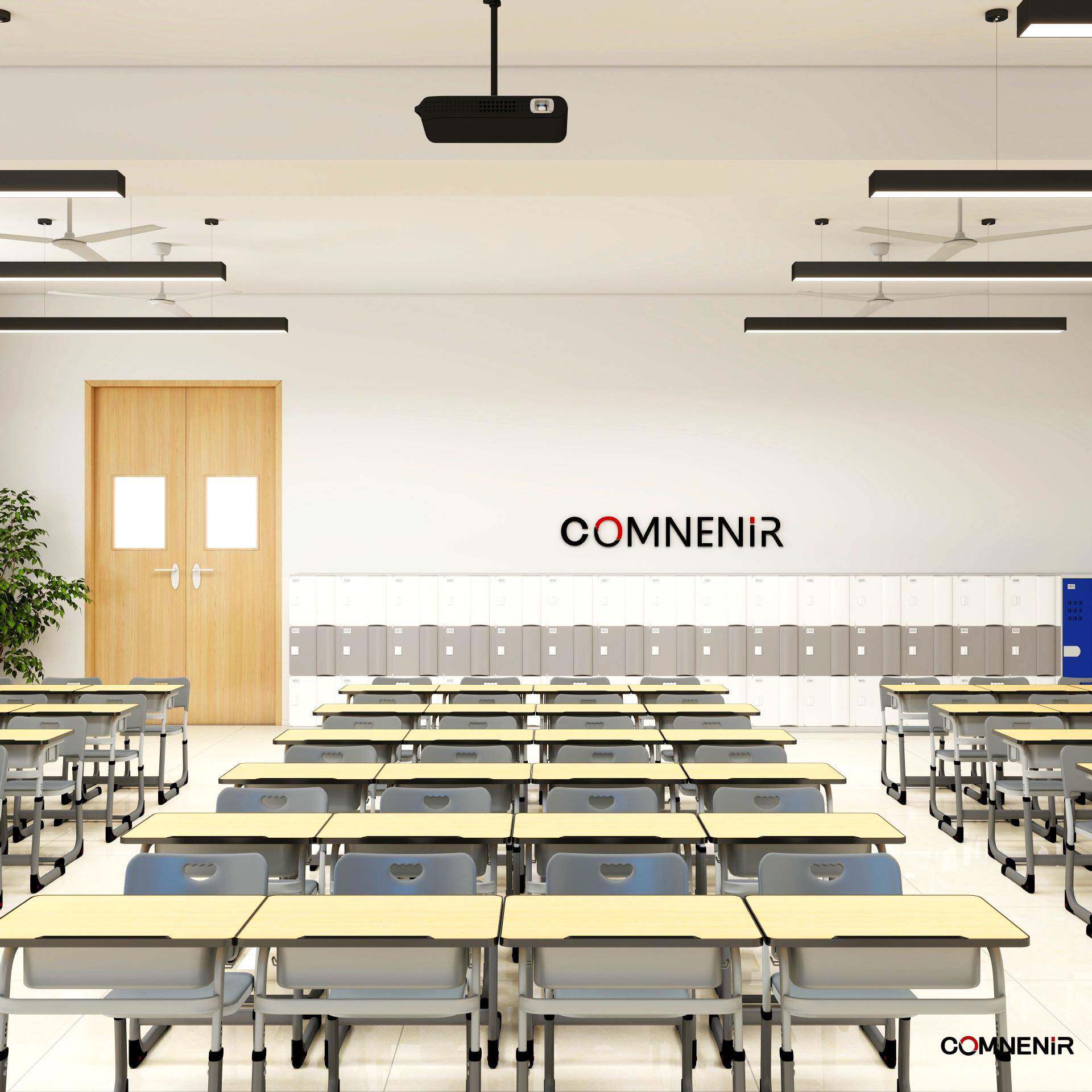 学辅校培训班导课桌小中学生课桌椅升降儿童书桌学习课班桌椅590