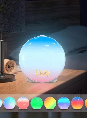 炫彩唤醒灯日出日落闹GRB围氛灯CB钟еTОBОЙбуДИЛьHACA-