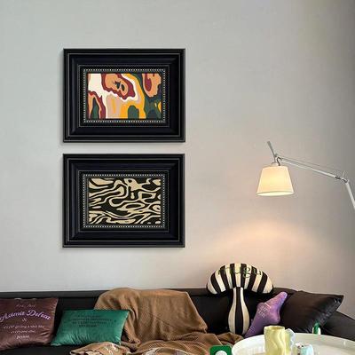 《风德EXP蒙里安》中古客厅组合饰画艺术卧室挂画法式装餐厅背景