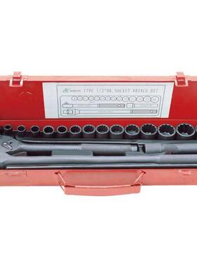 厂家供应1/2”筒7件手动套670扳手组112/套筒扳手17PCS