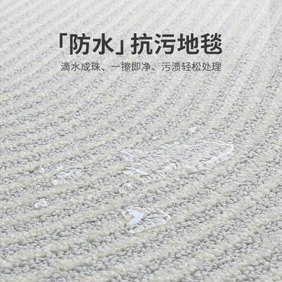 意防水抗污地毯客厅式简约轻奢高卧KDL系列室床边沙打发家用耐脏