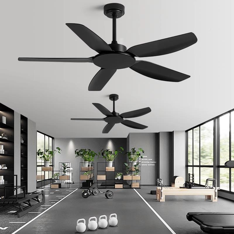 中式复古吊扇客变厅大风力商用餐家饮厅用频遥控风642扇高级感餐