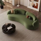 皮沙发小户家用服UVD装 店院异形室沙发办公息休区接待洽谈型沙发