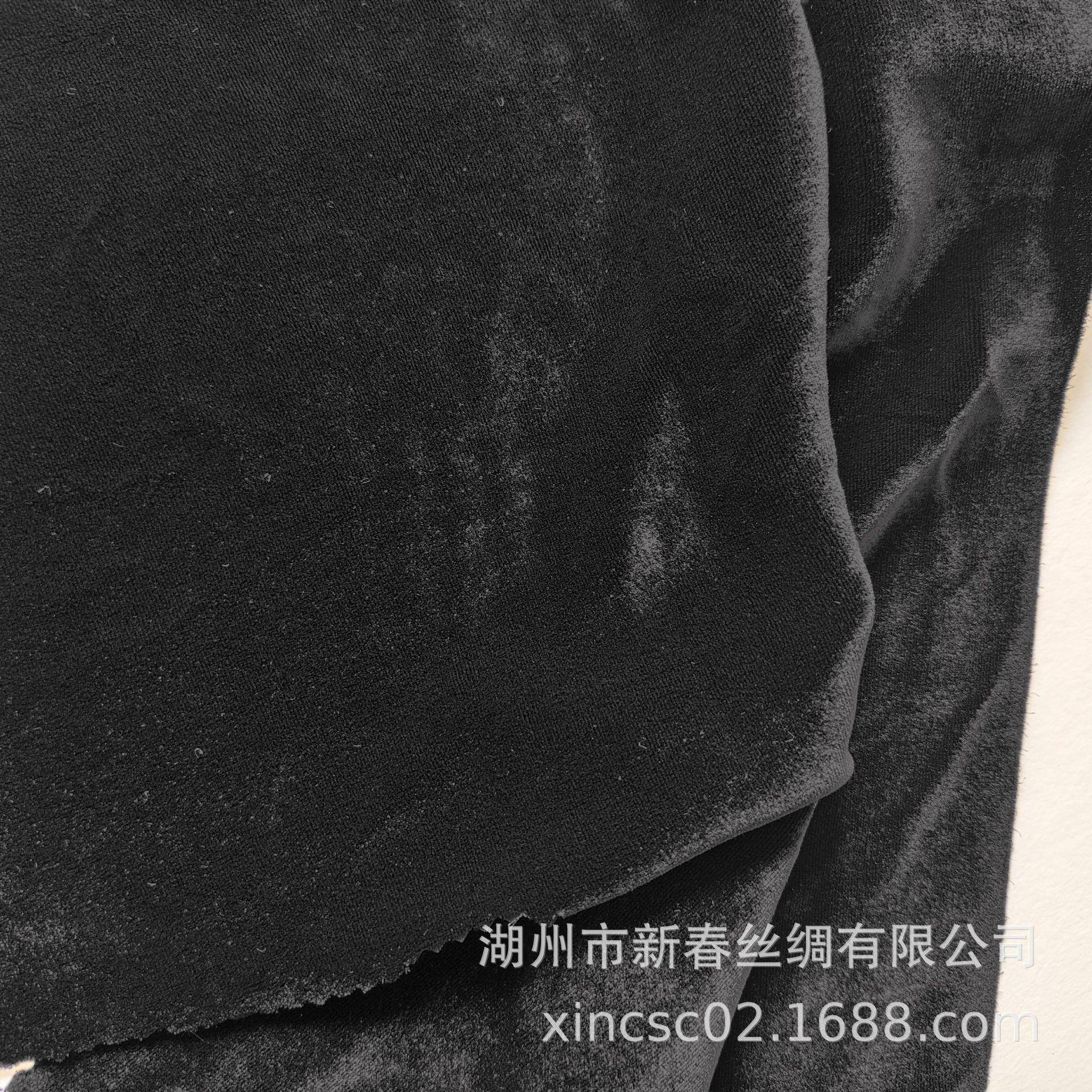 1真丝丝绒面料幅40OLZ全精品门丝绒