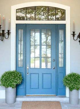 式美庭做旧古壁铜色挂烛台枝形多头铁25W341JD艺蜡烛架别墅院墙壁