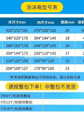 工子厂直沫销快递打包箱泡冷沫保鲜藏保温箱VEY泡盒34箱生鲜其他