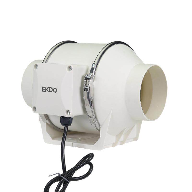 除尘换气安静清新室869排风噪音小形抽悍风机排烟排圆风强吸力内5