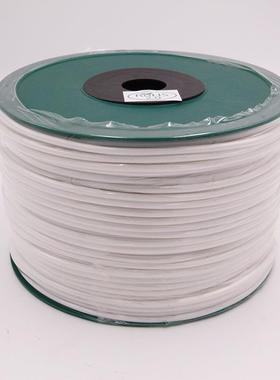 欧盟RO齿HS2AEH.0标准白色O型内脂光壁号管挤出工艺高亮光线树穿