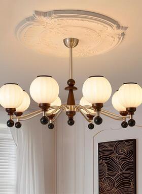 中古风吊灯美式浪漫温暖客厅餐厅卧室简约现代奶油法式轻奢复古灯