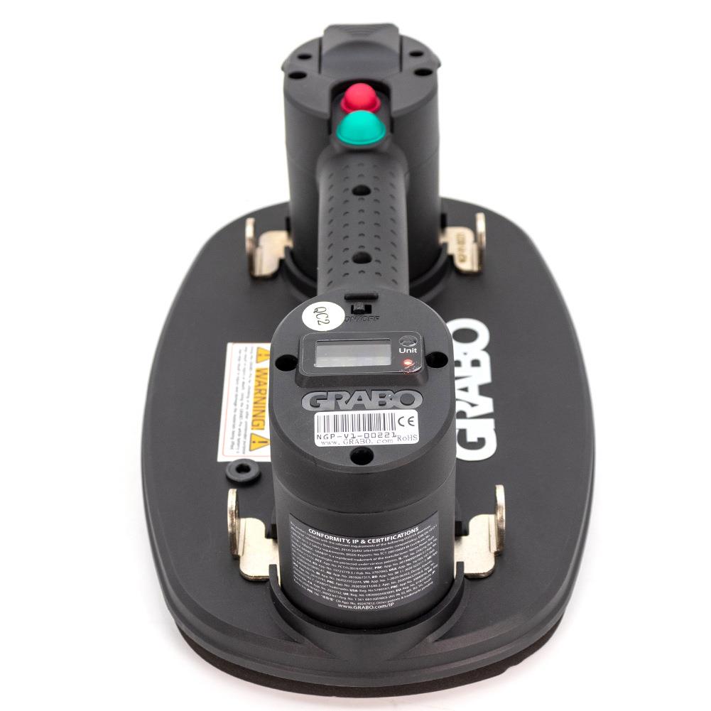 884电r动真空吸盘GRAB带Po显示屏石英石台面玻璃搬运真O空吸盘