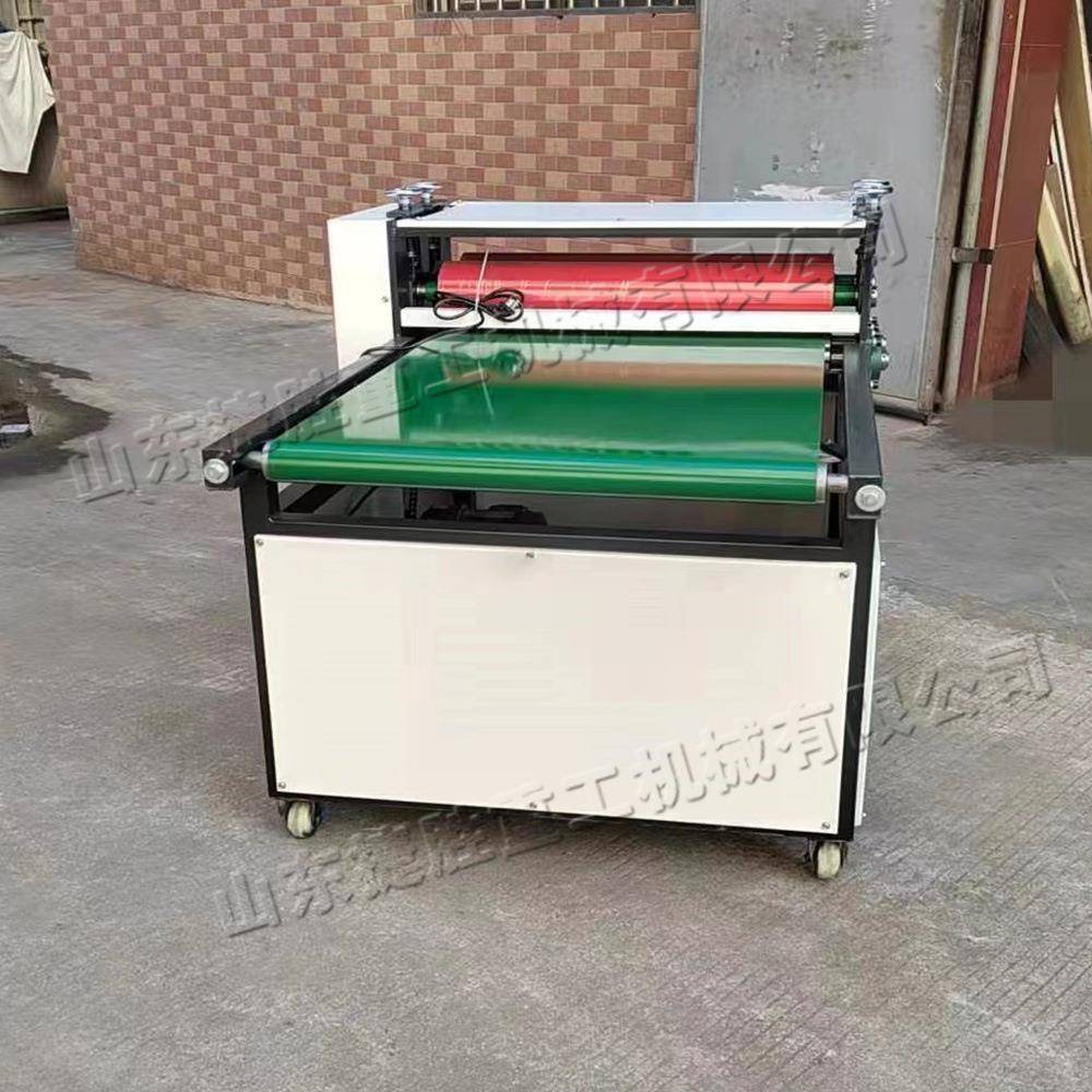 小型塑料板滚筒压纸平机厚薄皮革整平机包装js-ypj-5企业式电动压