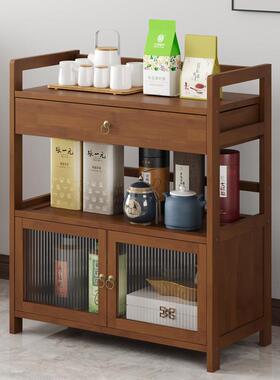 茶桌家小台可移动小推带车用轮茶GXP几沙茶发边几茶水架多功能置