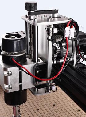 雕454045*0cm行程50W主轴电机小型4木工雕刻0机可亚克力软铝刻切