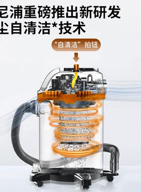 荒德国CANES尘吸器家庭版家大SSA吸力小型室内干湿两用开保用洁桶