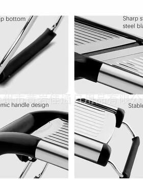 用家ESQ厨房用品切器多功能可调节切菜锈器不钢刨片丝蔬菜切丝器