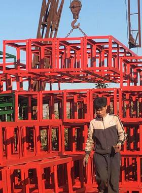 建筑外墙混凝土升降机单吊笼施升工泥降机MHM盖房砂浆水龙门架