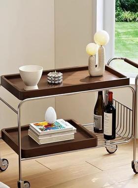 柜创车意14217小茶几沙发边几边客厅家用轻奢可移动床头侧柜小推