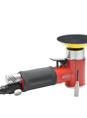 波气动砂纸抛机2粘吋/3吋气动打磨机盾同KXK心/偏心式风动光机盘