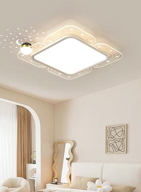 客厅灯浪漫星约空简大风气43667主灯吸顶灯套奶油全屋灯具餐中山