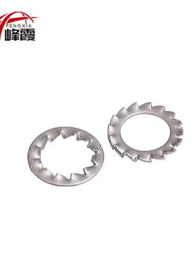 3014不锈钢内多齿垫外多齿防片滑垫片菊花垫圈M4GRN5MM6M8M0-M30