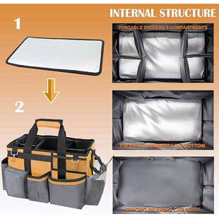 工厂政清洁工洁具包可穿戴大容量店酒保厨LVZ房汽车清洁家收纳包