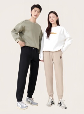 极地火神裤光感蓄热保暖锁温三防加绒加厚男女秋冬情侣款休闲