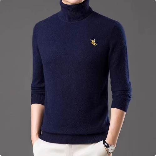 2025秋冬新款圆领情侣长袖毛衣打底衫