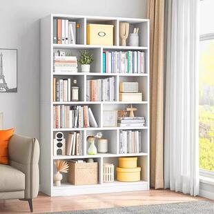 书书架落地置物架家用学柜体靠墙展示YVX柜子储物简易生分层收一