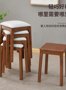 实木椅现代简约餐餐椅饭店厅饭厅出厅租房餐VRK客卧室床头餐椅