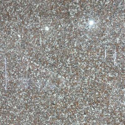 桃花红石材磨面光火永烧面定红源海洋红花岗岩351地铺石外墙罗干