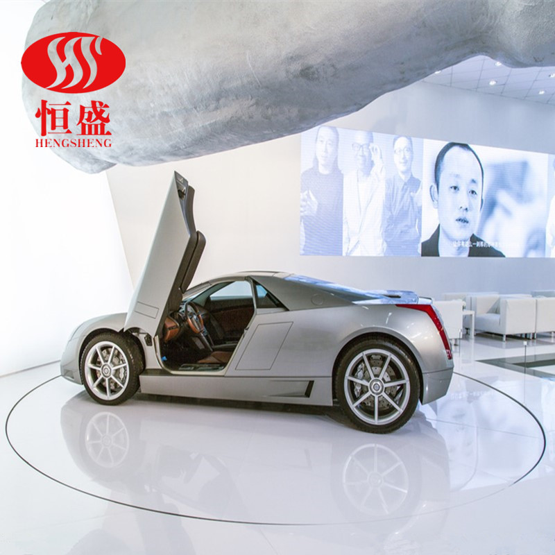 厂家直销汽车圆形电动旋转车台
