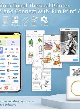 新C20不迷你错题打印热敏干胶款标签手持用照片家小型口袋C20白色