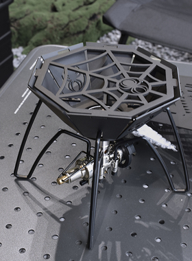 蜘蛛炉配件黑色适配soto-3x10蜘蛛炉防风罩隔热桌板户外露营挡风